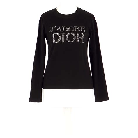 Camisetas Christian Dior de color negro para Mujer